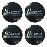 Наклейки на колпаки, диски НАКЛЕЙКИ NISSAN Nismo 56мм сфера металл АЛ1974