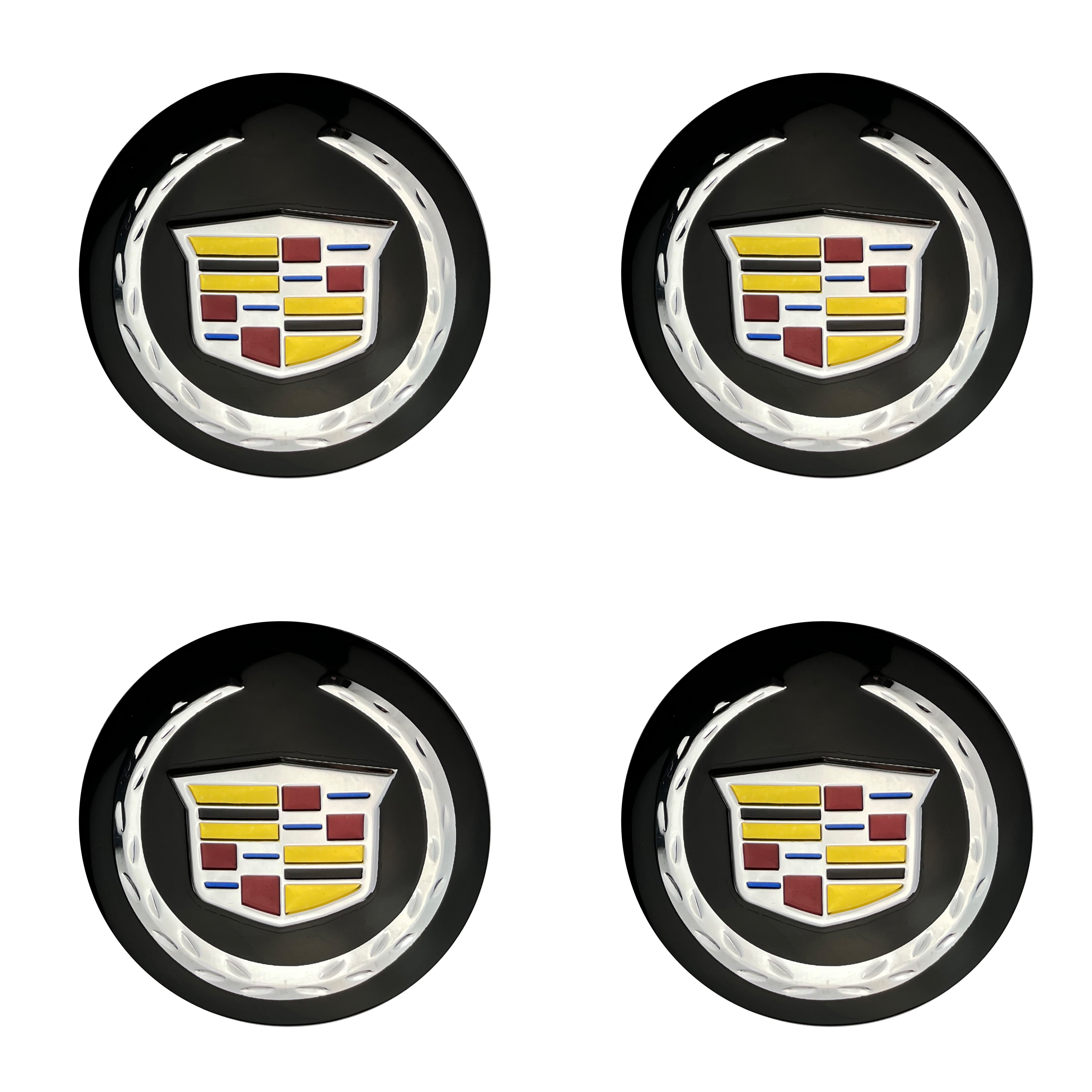 Наклейки на диски и колпаки Cadillac d65