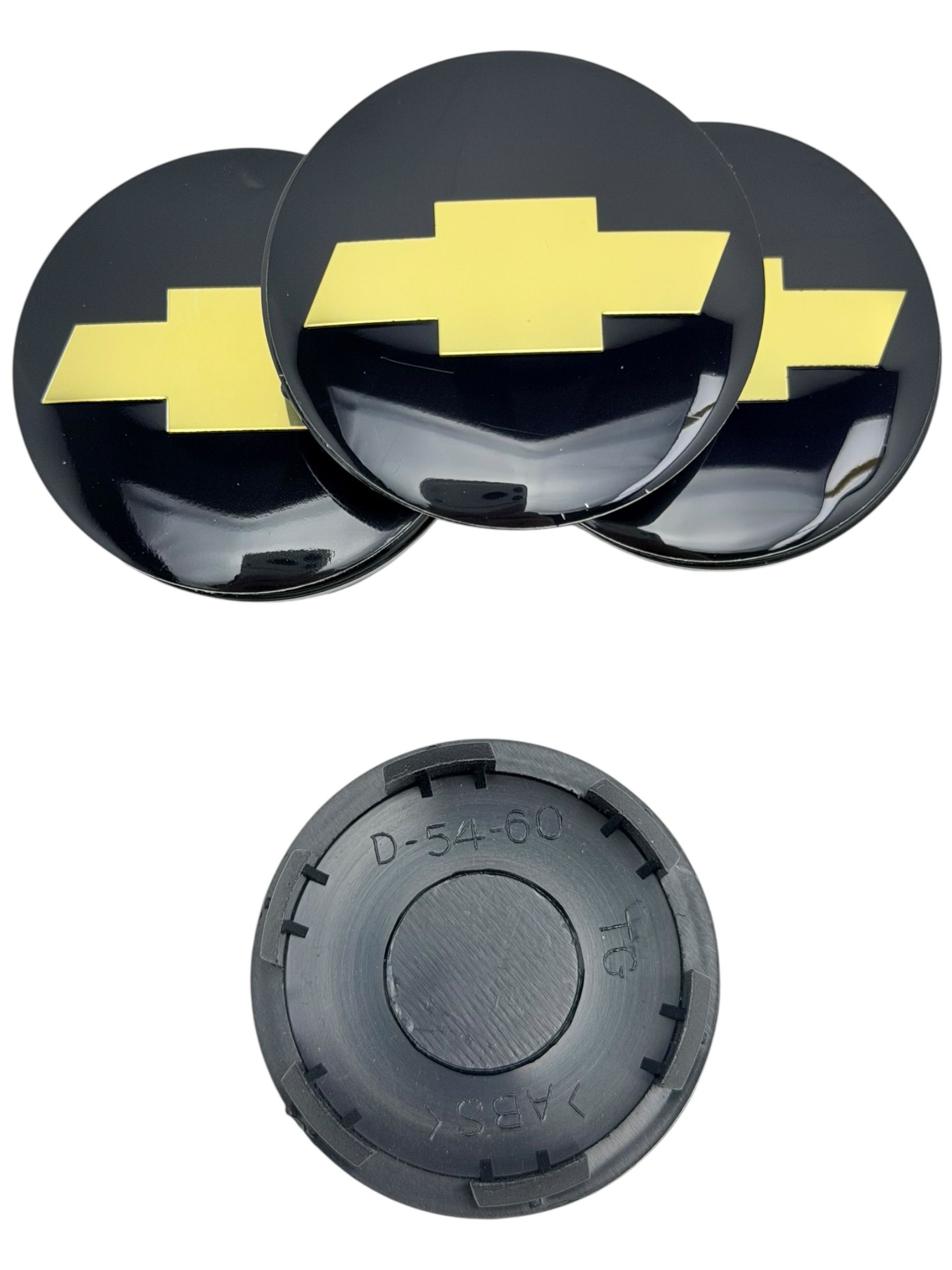 Колпачки заглушки на литые диски c логотипом CHE 60-54-13, 4 колпачка