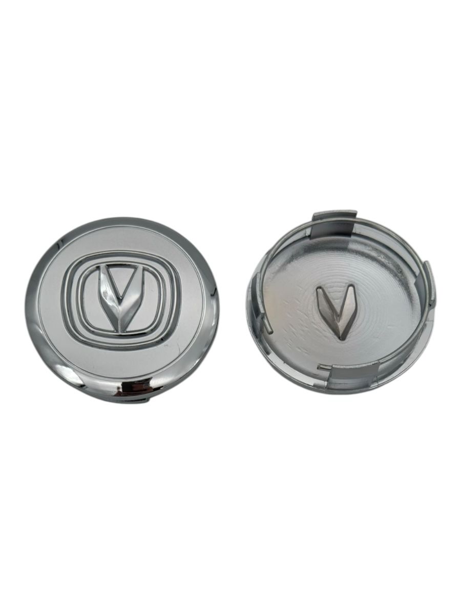 Колпачки заглушки на литые диски c логотипом CHANGAN (ЧАНГАН) СН04 - 65/60/11, 1шт