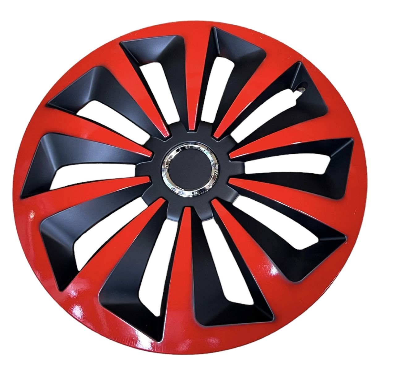 Колпаки на колеса ФОКС КРАСНЫЙ 16, 4 шт