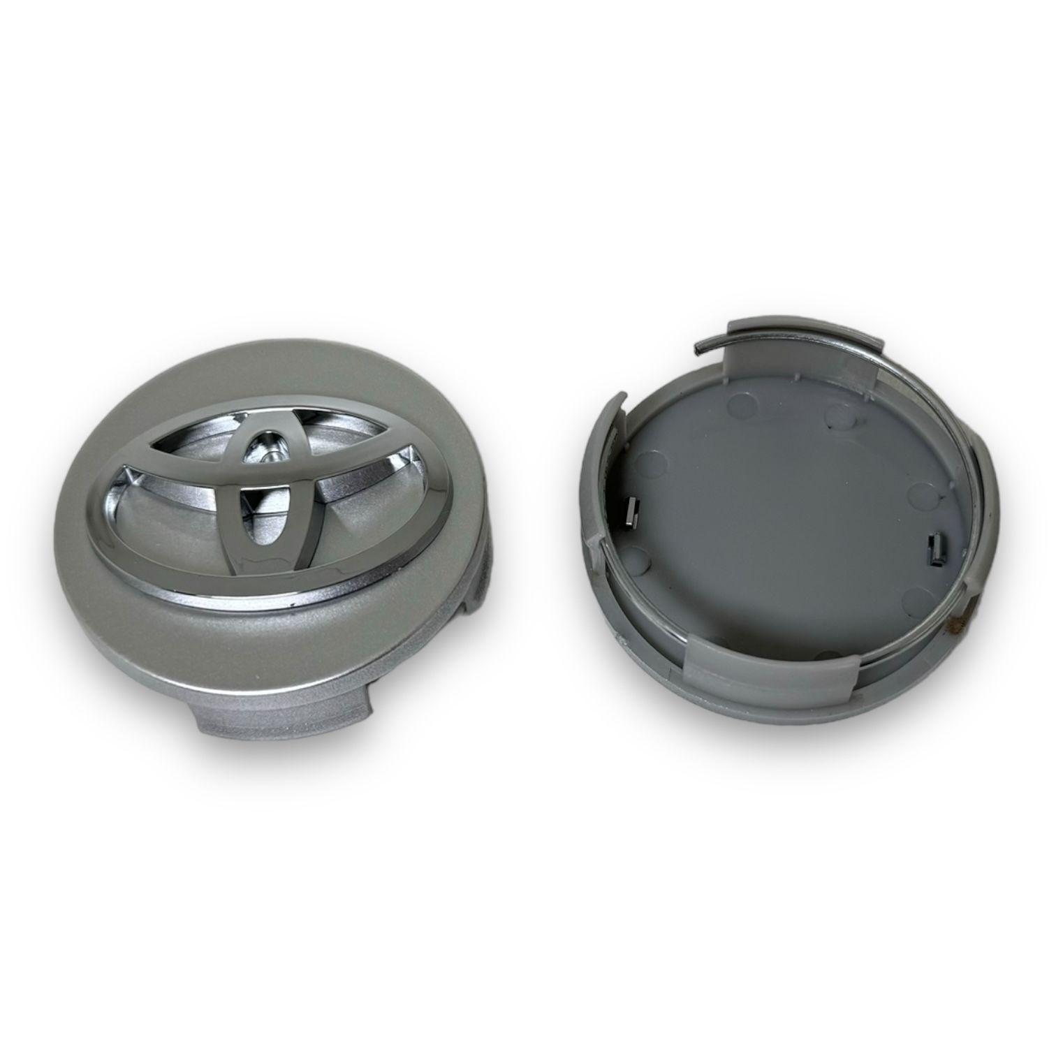 Колпачки заглушки на литые диски c логотипом Тойота TW027 АЛ1326 - 62/60/12, 4 шт