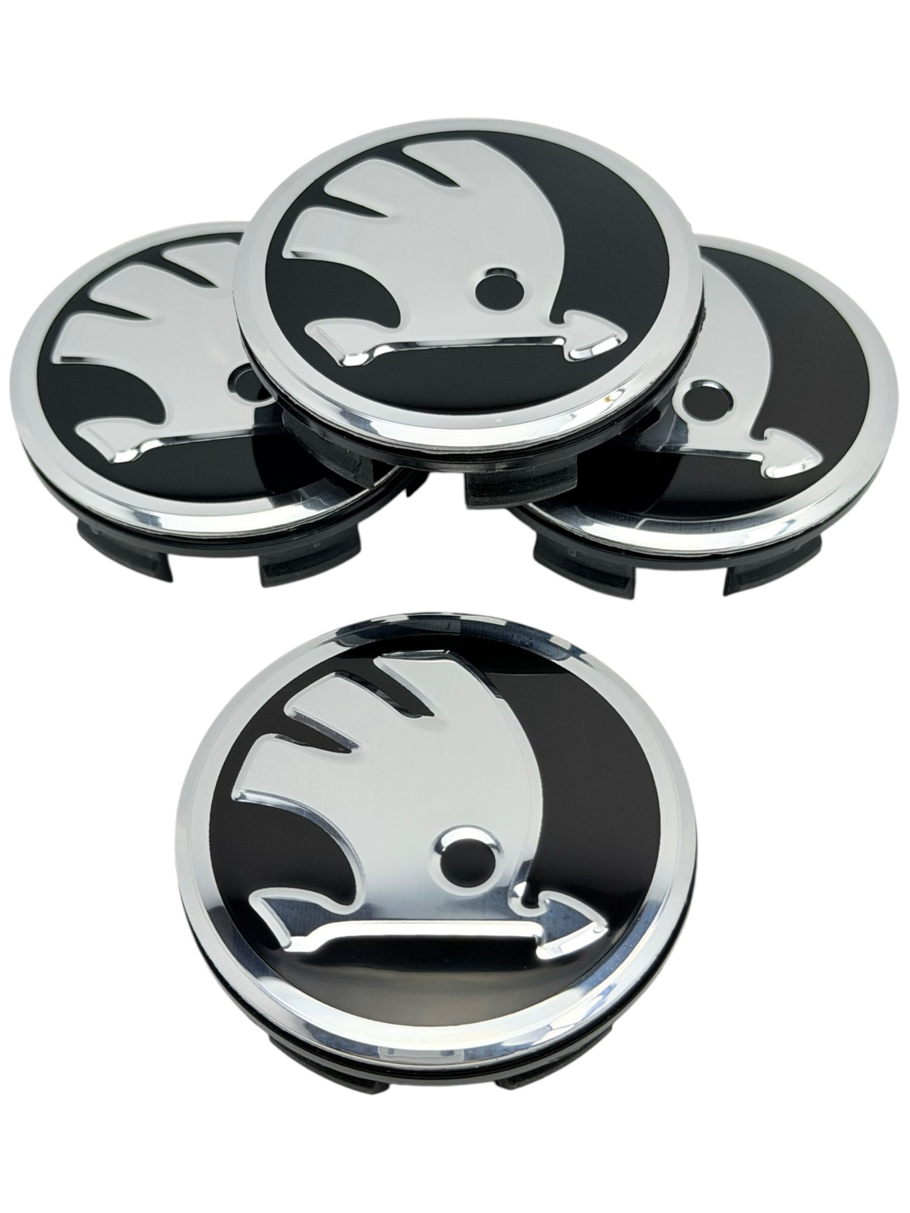 Колпачки заглушки на литые диски c логотипом Тойота Prado TY966GR - 127, 1 шт