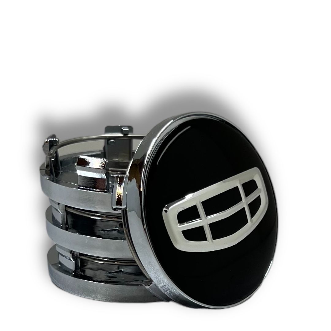 Колпачки заглушки на литые диски GEELy 60/56/9, 4 колпачка