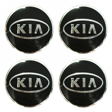 Наклейки на диски и колпаки ki d54, 4шт