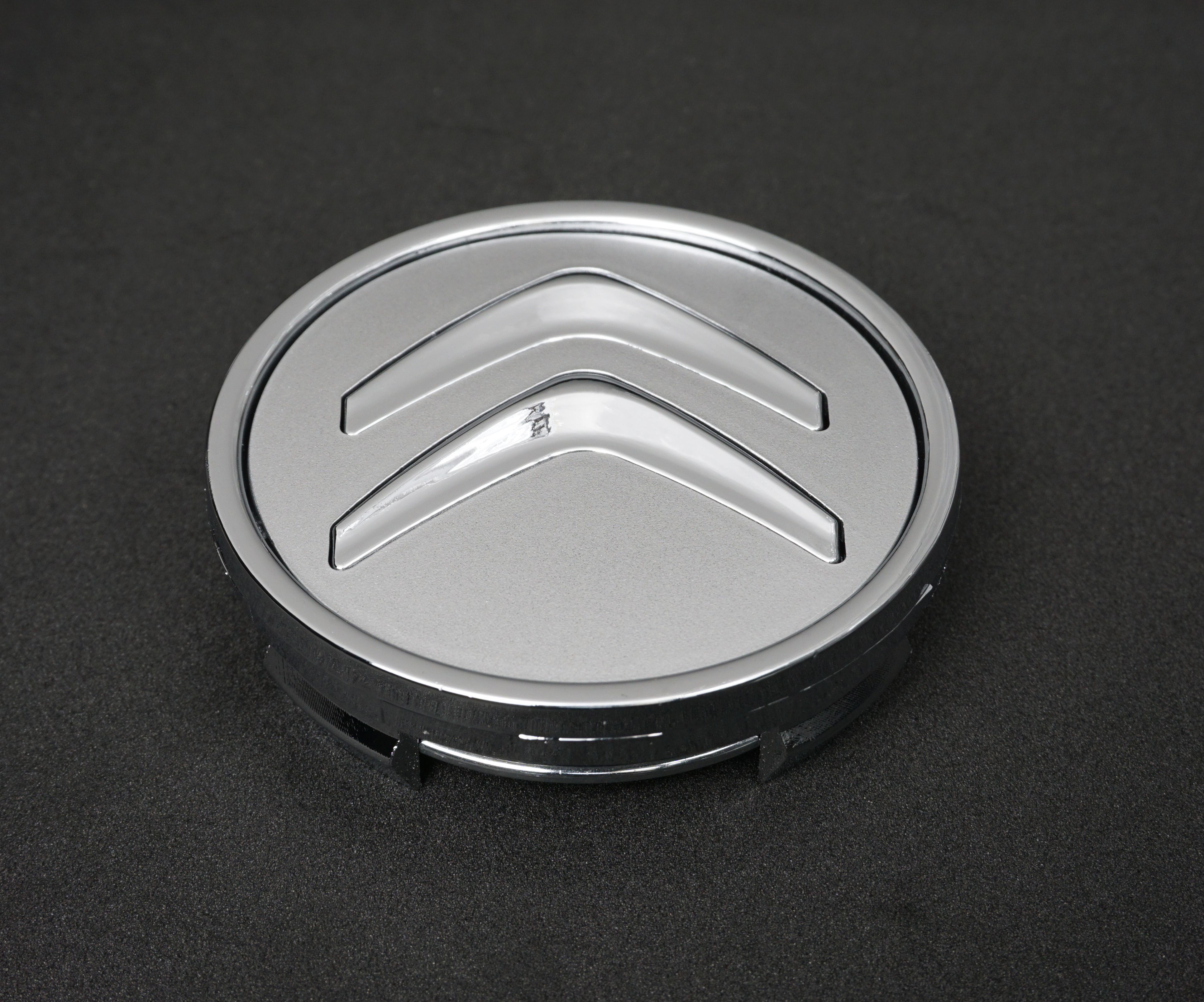 Колпачки заглушки на литые диски c логотипом СИТРОЕН (OEM 9670585977), 60-57-9, 1 шт