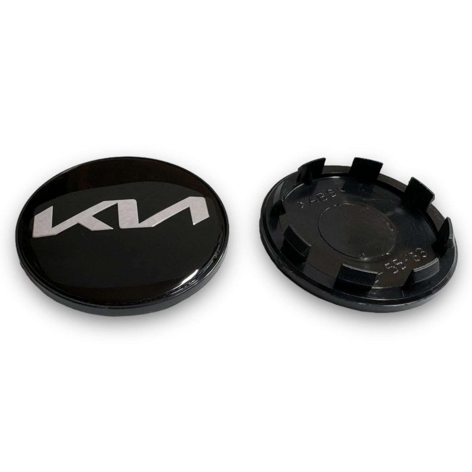 Колпачки заглушки на литые диски KIA NEW R09, КиК ,RAPID 63/55/9, 4 колпачка