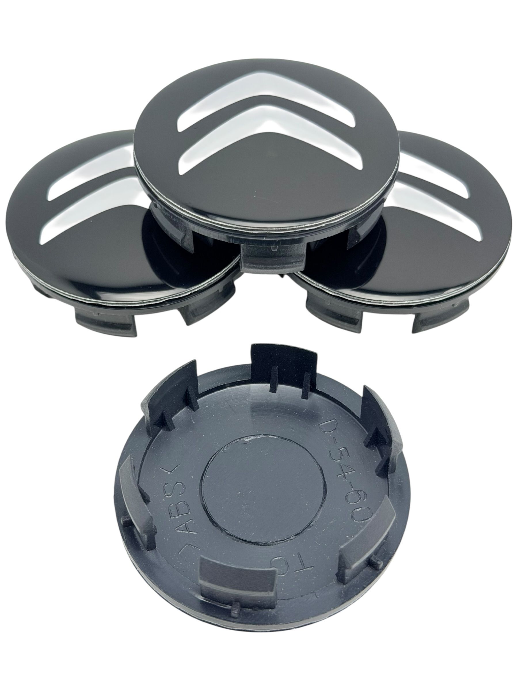 Колпачки заглушки на литые диски c логотипом CIT 60-54-13, 4 колпачка