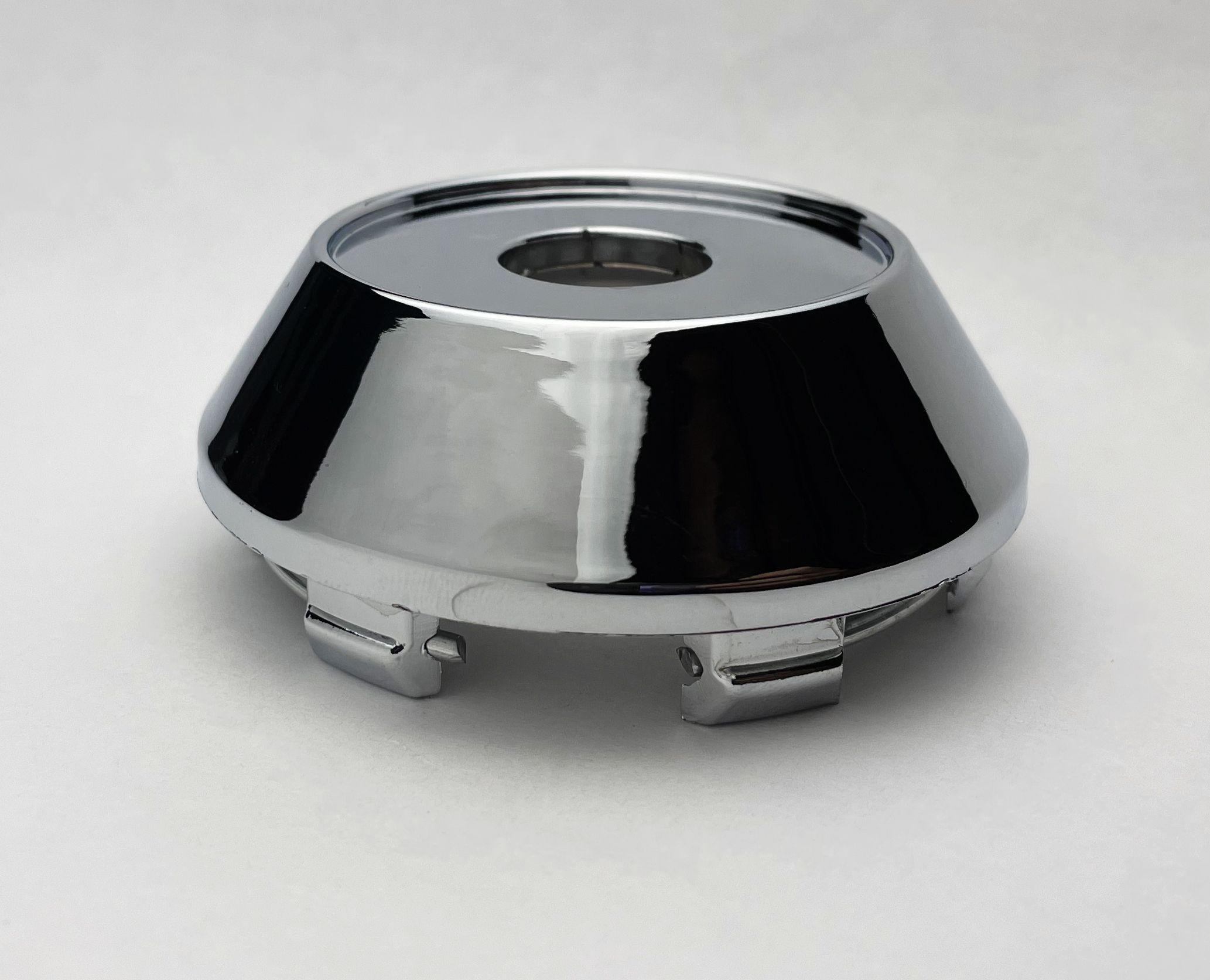Колпачки заглушки на литые диски хром конус C541 64/59/8, 1 шт