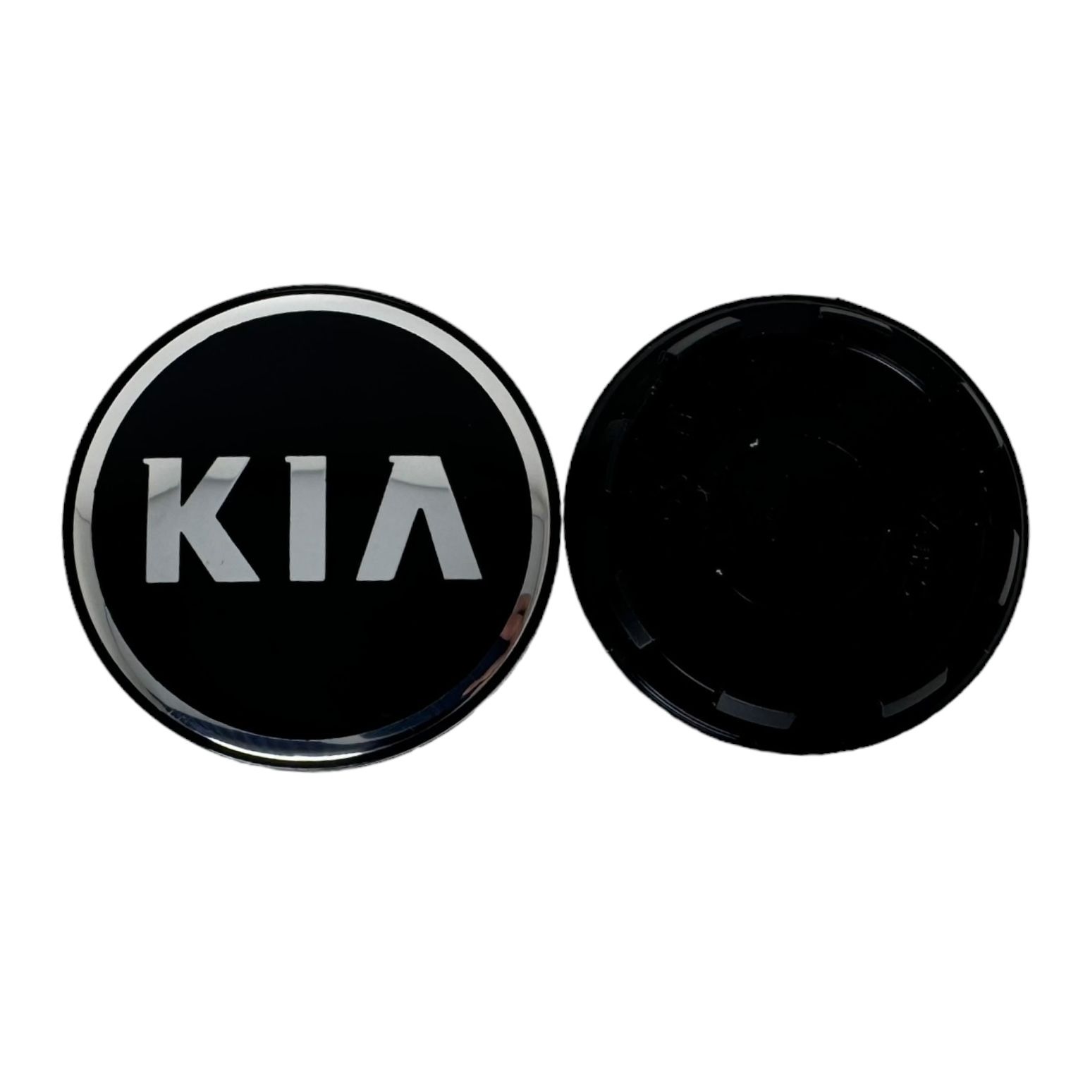 Колпачки заглушки на литые диски KIA OLD КиК ,RAPID 63/55/9, 4 колпачка