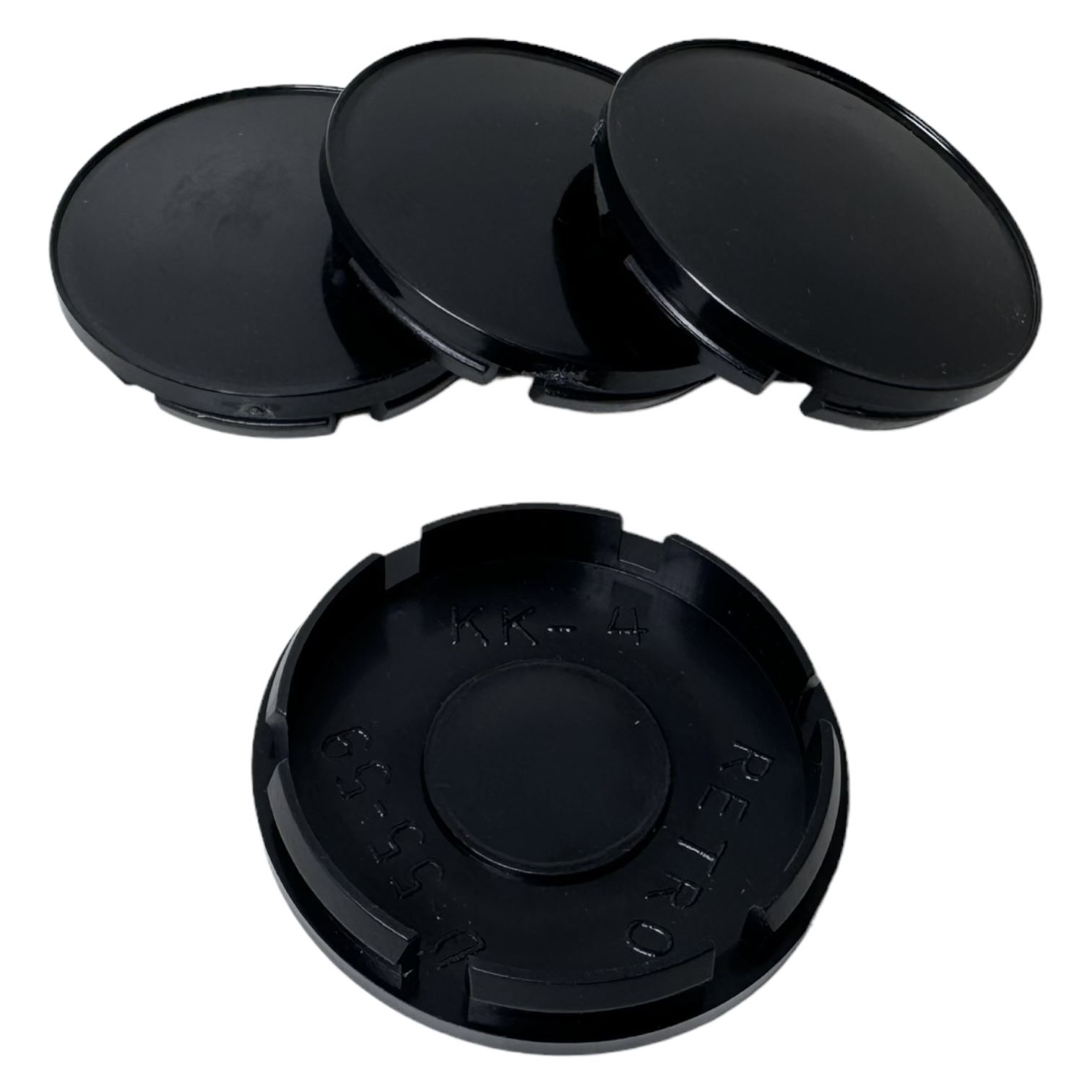 Колпачки заглушки на литые диски (kk4) 59/55/6, 4шт