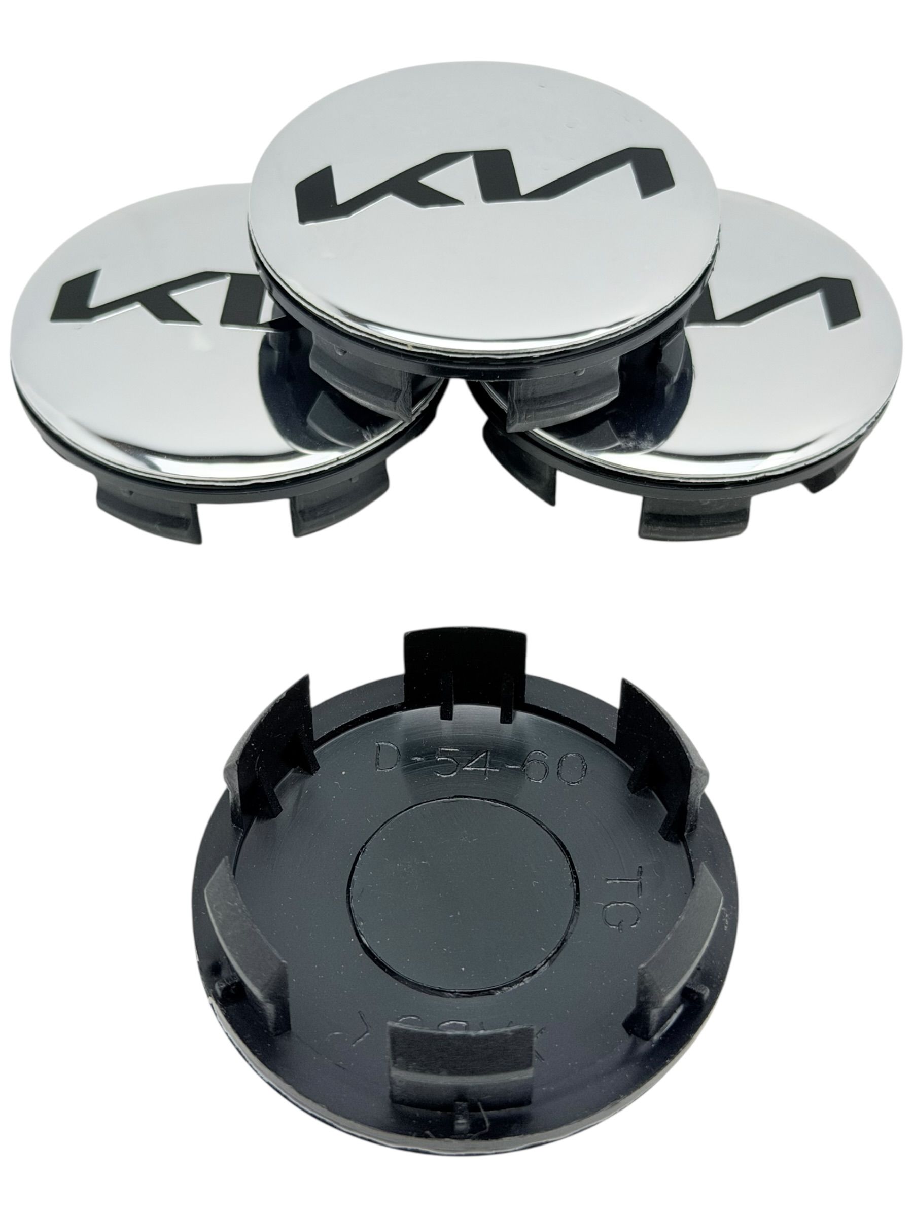 Колпачки заглушки на литые диски ФОЛЬКСВАГЕН VW007 56/53/7, 4 колпачка