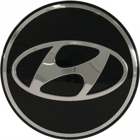 Колпачки заглушки на литые диски c логотипом HY 60-56-9, 4 колпачка