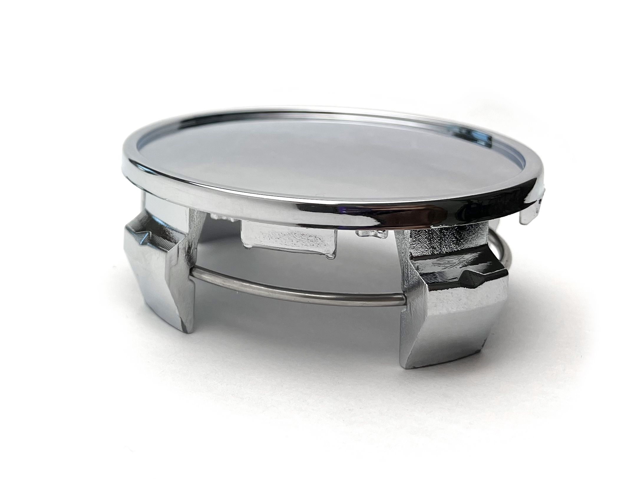 Колпачки заглушки на литые диски хром 62/56/21, 1 колпачок