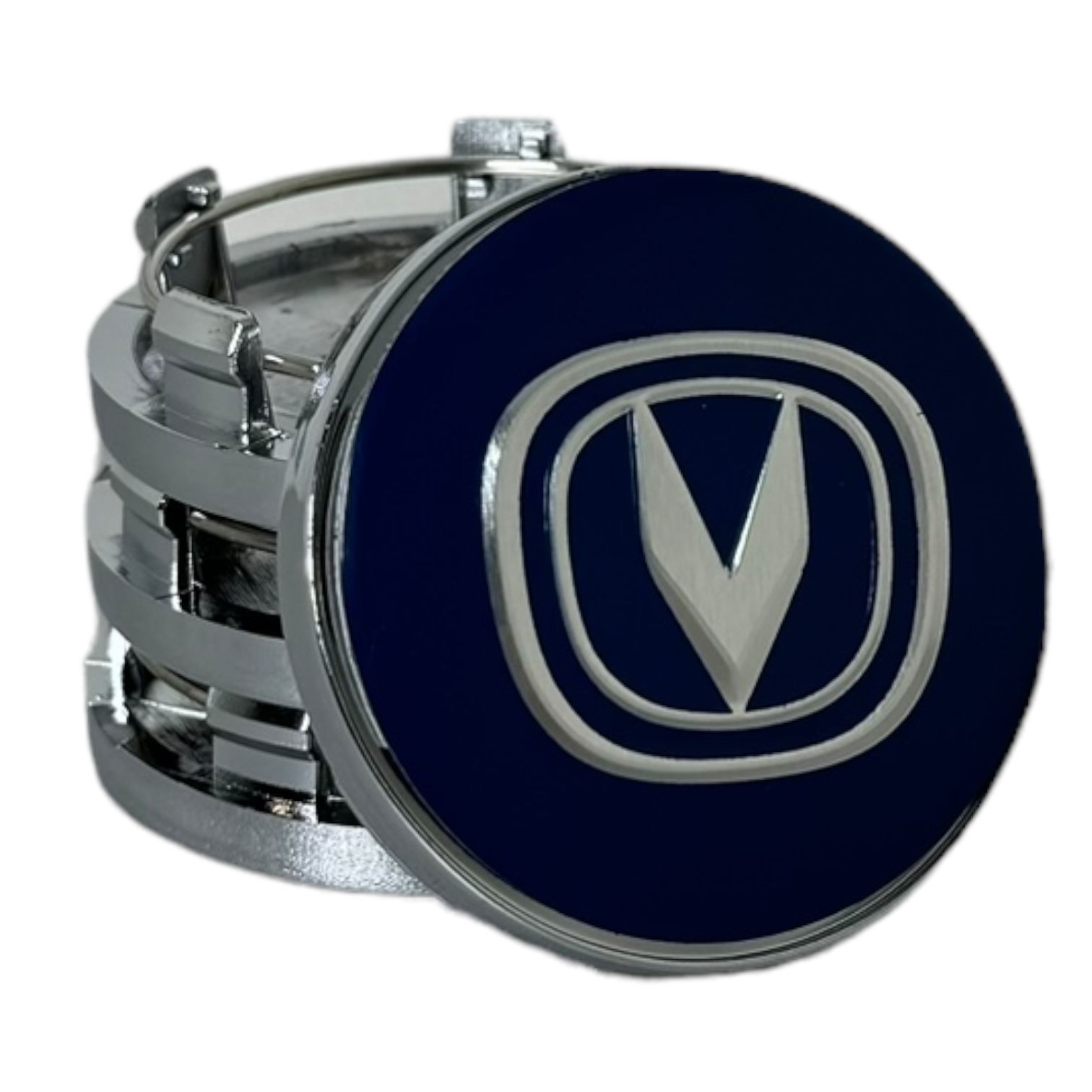 Колпачки заглушки на литые диски CHANGAN синий (ЧАНГАН) 60/56/9, 4 колпачка