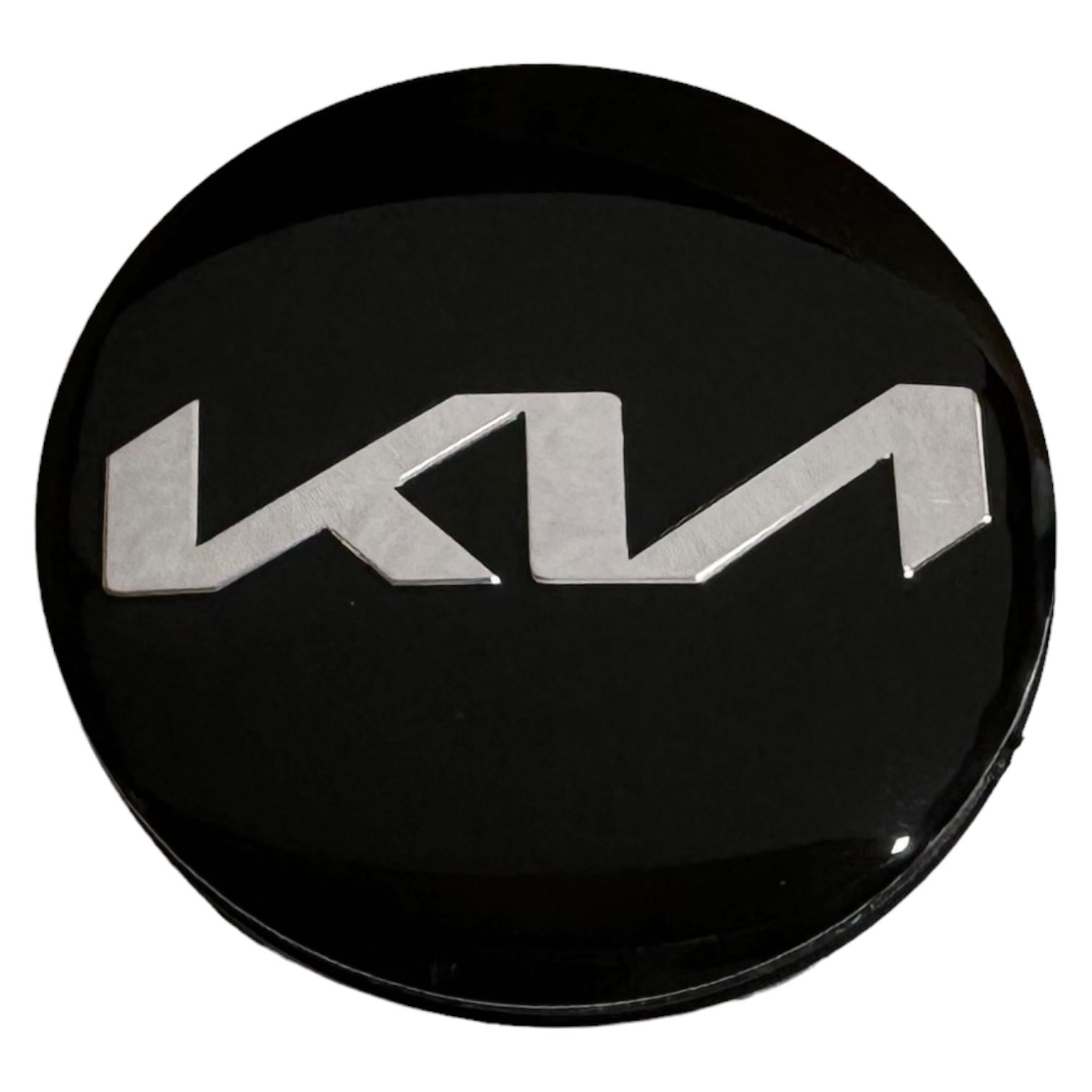 Колпачки заглушки на литые диски c логотипом KIA NEW 60-56-9, 4 колпачка