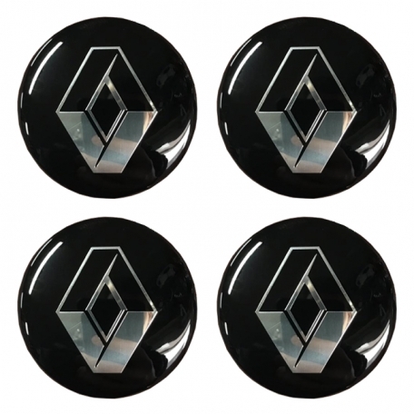 Наклейки на диски и колпаки рено d75