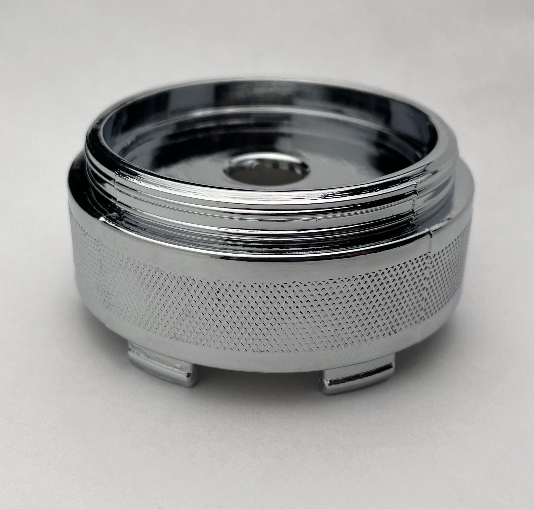 Колпачки заглушки на литые диски хром конус K61 61/58/6, 1 шт