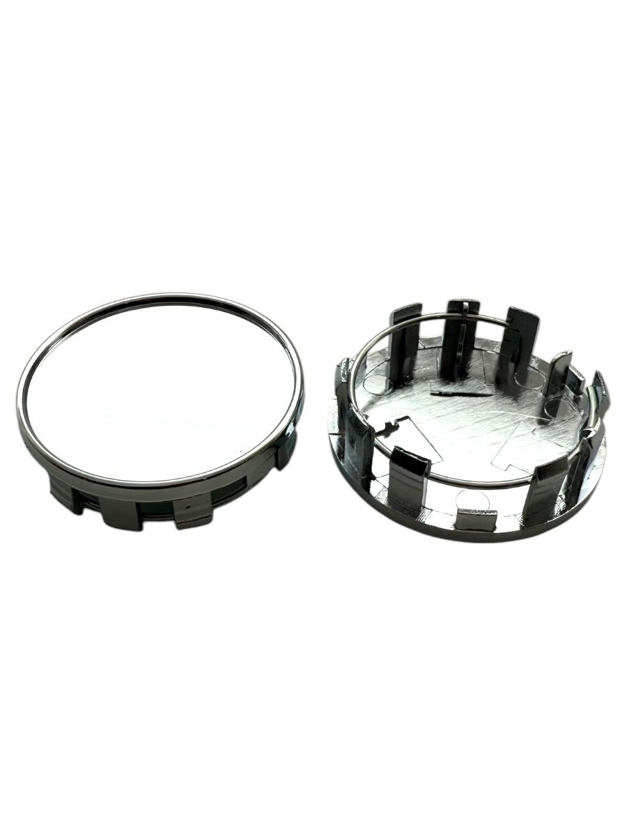 Колпачки заглушки на литые диски хром D5450c 55/50/12, 1шт