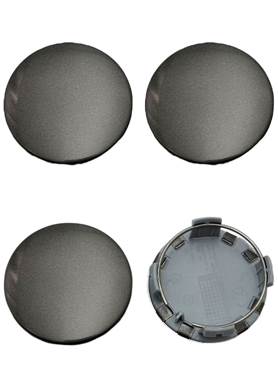 Колпачки заглушки на литые диски графит MAZDA 57/50/11, 4 колпачка