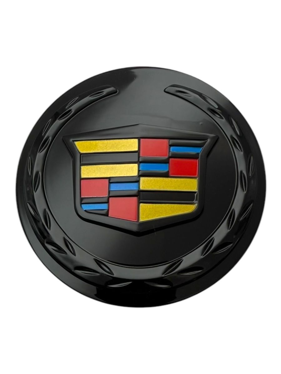 Колпачки заглушки на литые диски c логотипом КАДИЛЛАК CAC083b - 83/76/14