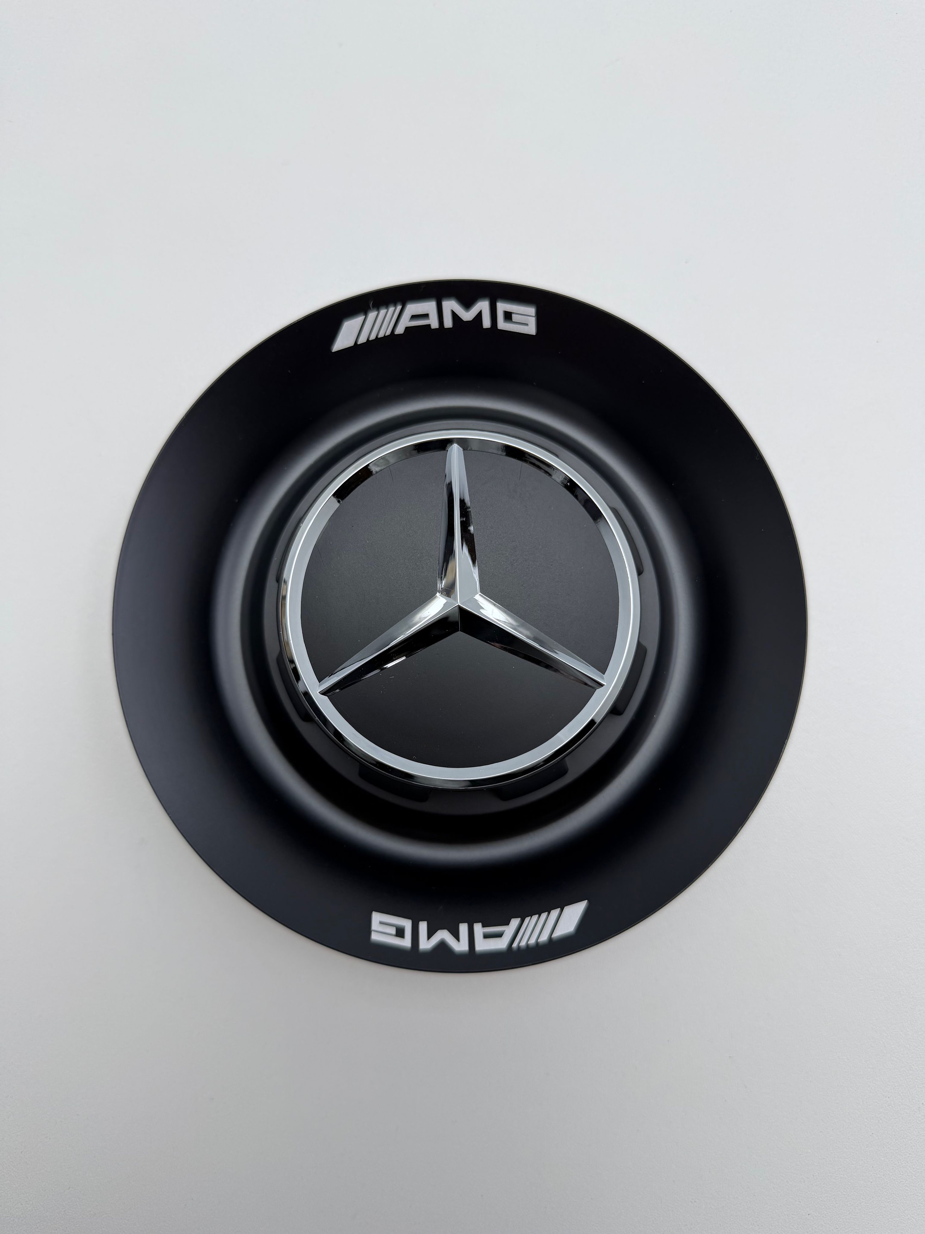 Колпачки заглушки на литые диски c логотипом MERCEDES AMG BC-103CG - 154/60, 1 шт