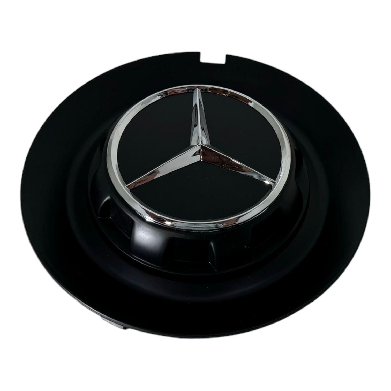 Колпачки заглушки на литые диски c логотипом MERCEDES AMG матовый C1028M - 150/134/13, 1 шт