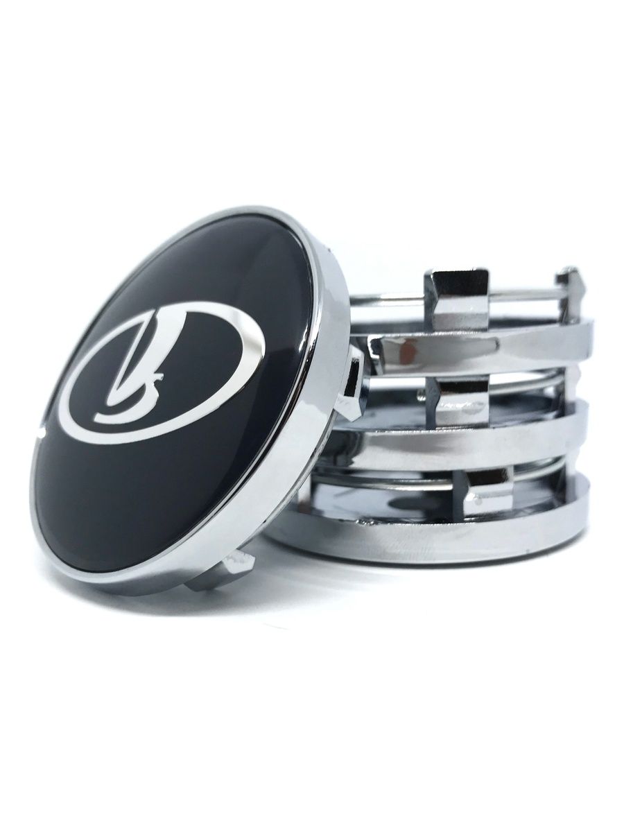 Колпачки заглушки на литые диски ЛАДА 60/56/9, 4 колпачка