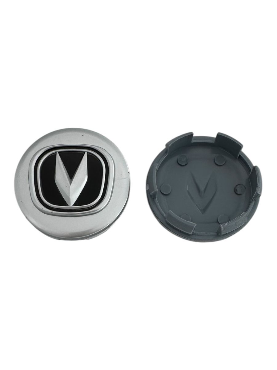 Колпачки заглушки на литые диски c логотипом CHANGAN (ЧАНГАН) СН01 - 53/50/8, 1шт