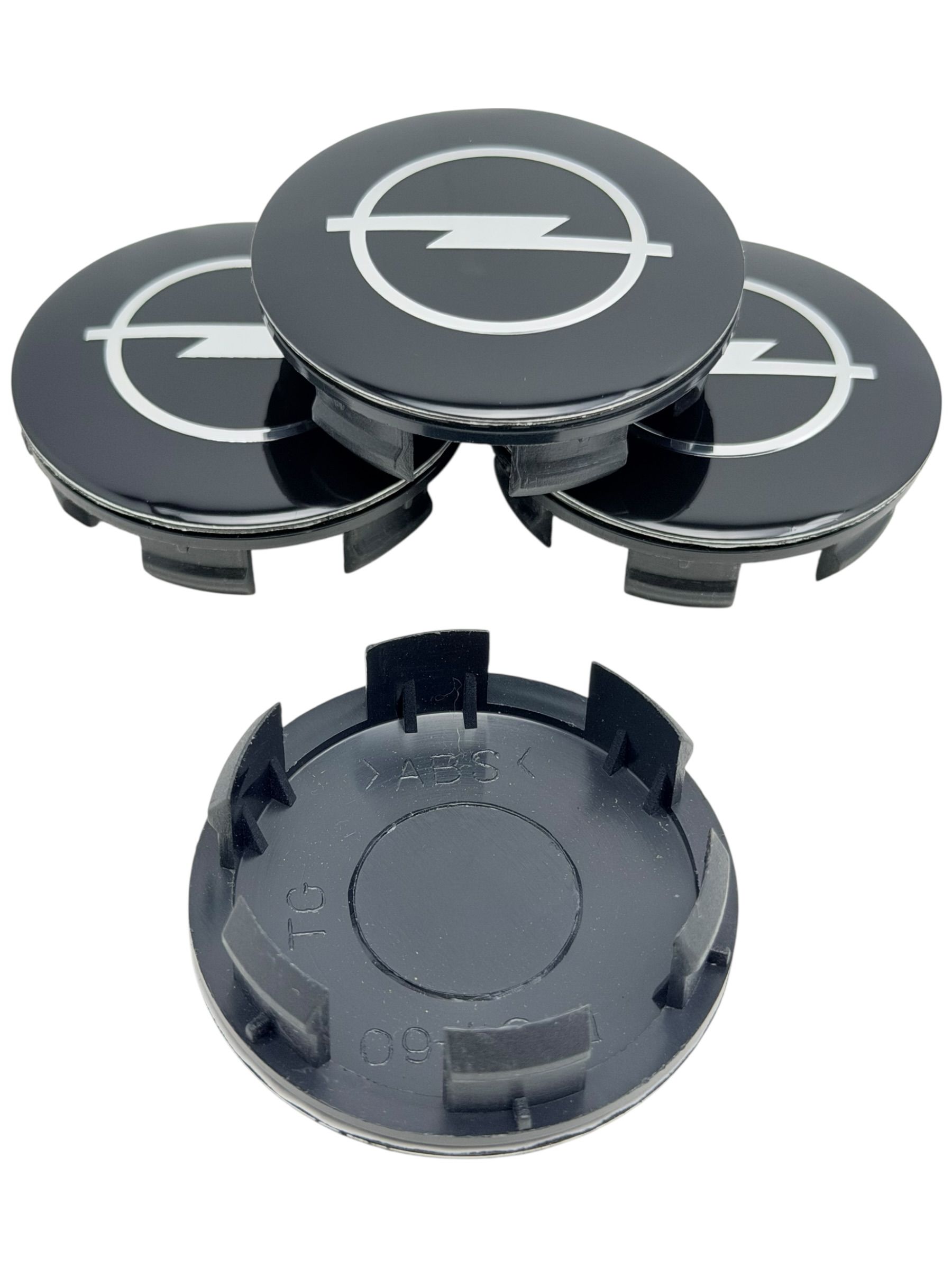 Колпачки заглушки на литые диски c логотипом OP 60-54-13, 4 колпачка