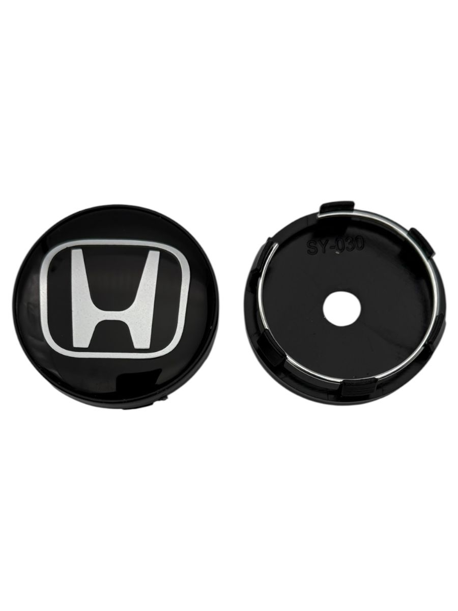Колпачки заглушки на литые диски c логотипом ХОНДА 60-56-9b, 4 колпачка