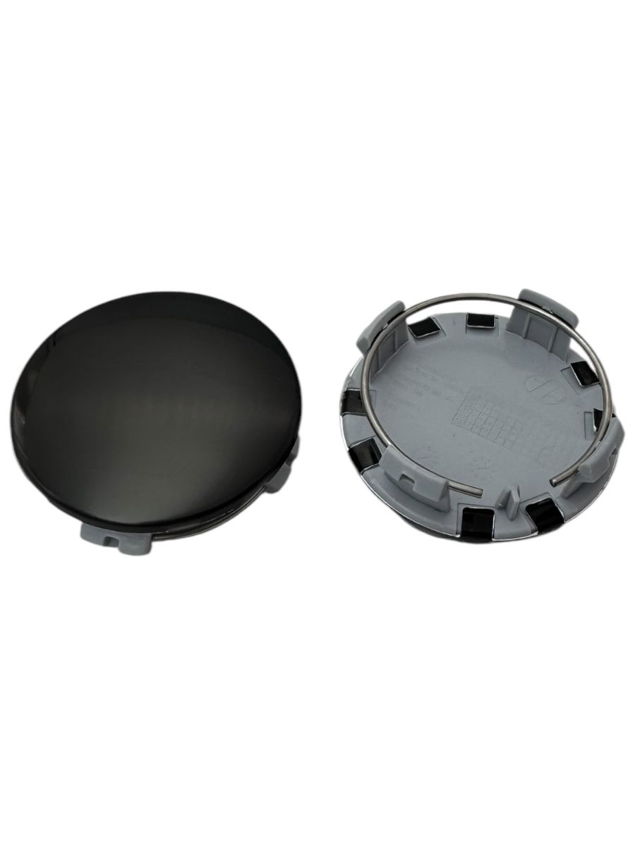 Колпачки заглушки на литые диски черный MAZDA 57/50/11, 1 колпачок