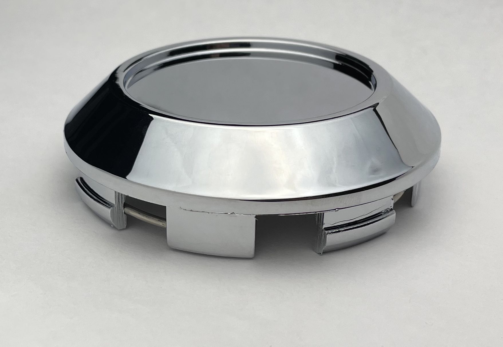 Колпачки заглушки на литые диски хром конус K77 77/72/19, 1 шт