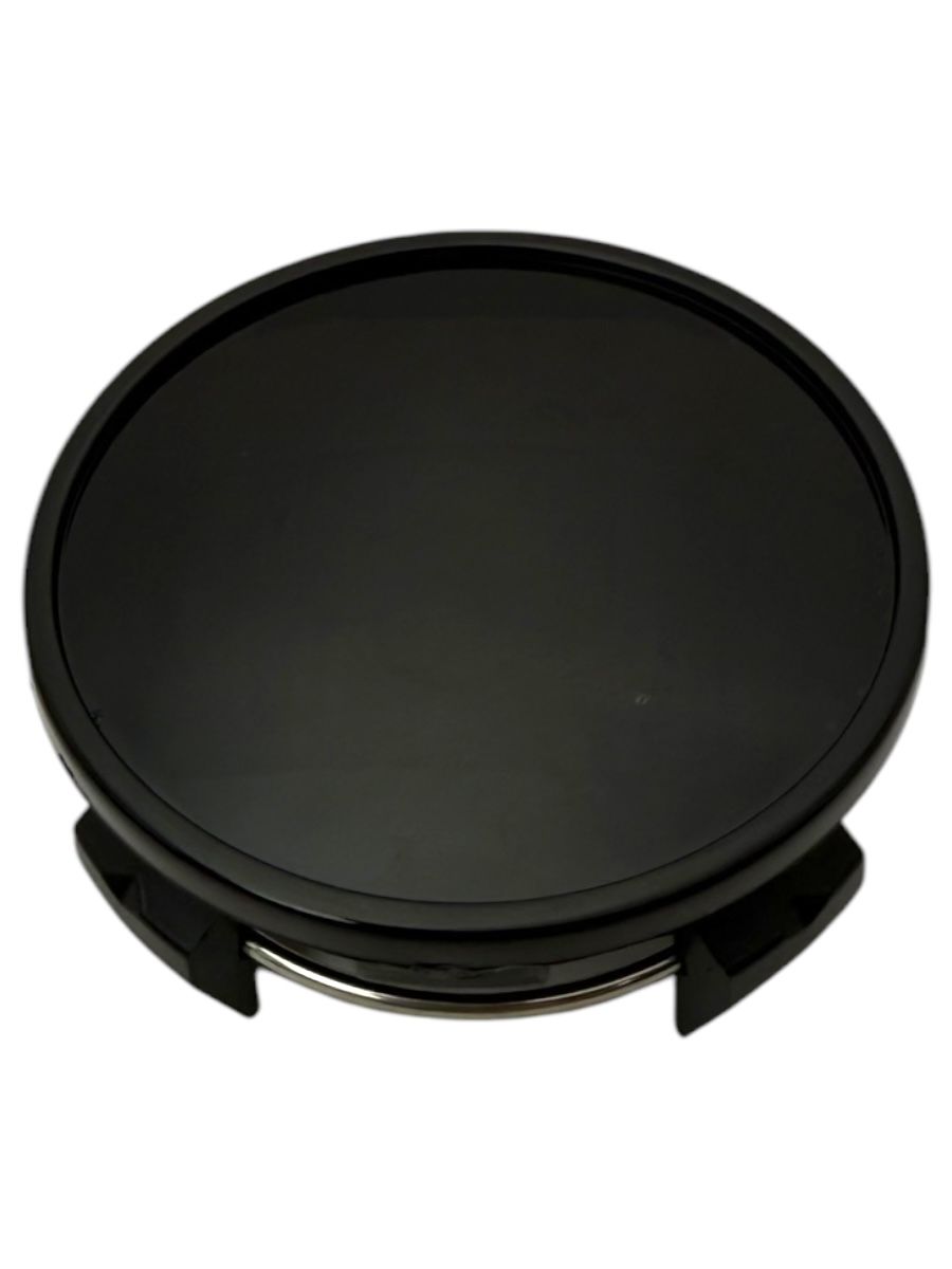 Колпачки заглушки на литые диски черный 62/56/21, 1 колпачок